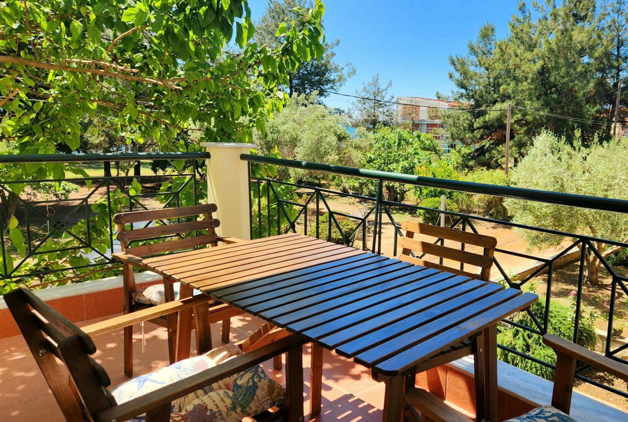 Pine Beach Holiday Home 2 Bedrooms 50 Meters To The Beach Kalyves Polygyrou المظهر الخارجي الصورة