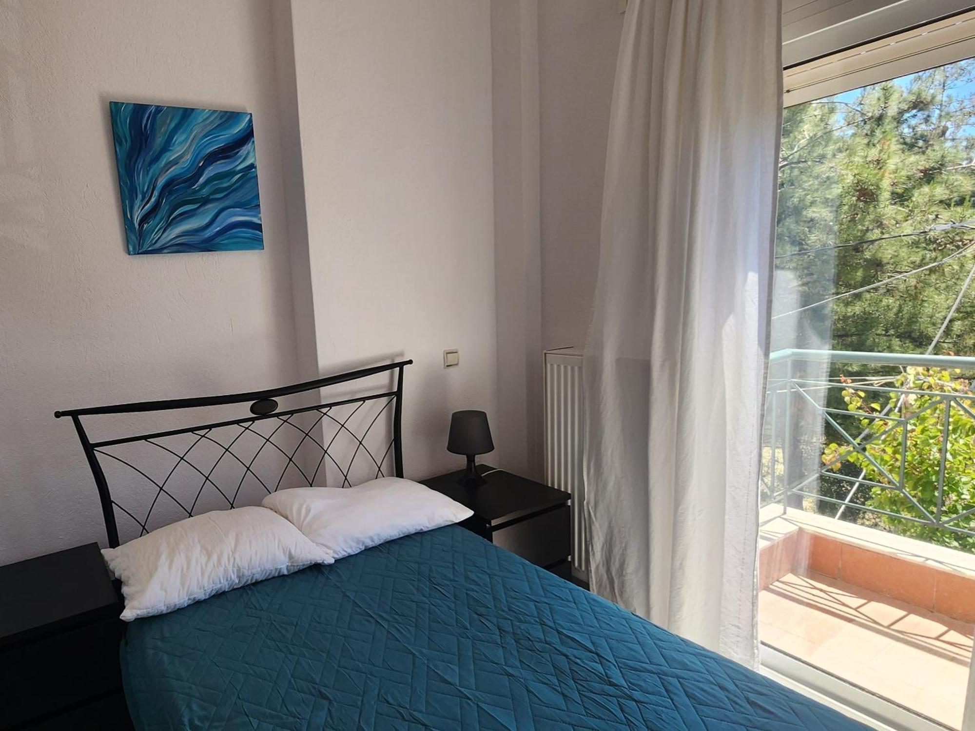 Pine Beach Holiday Home 2 Bedrooms 50 Meters To The Beach Kalyves Polygyrou المظهر الخارجي الصورة